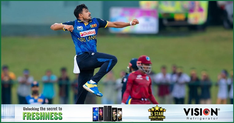 লঙ্কান বোলারদের সামনে পর্যদুস্ত ওয়েস্ট ইন্ডিজ 
